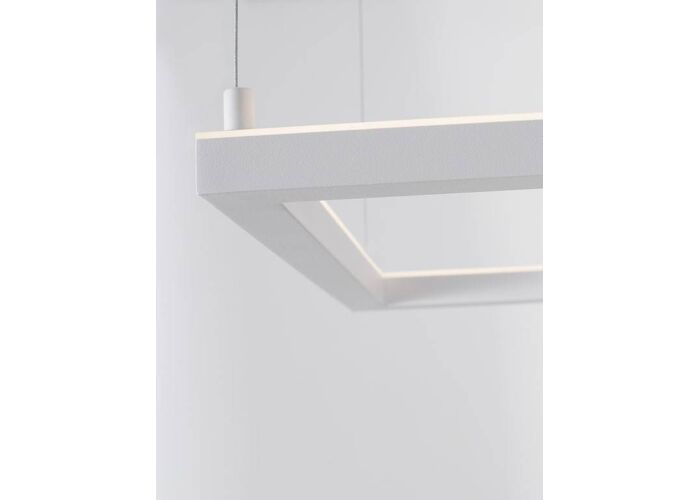 Čtvercový stmívatelný LED lustr Eterna LED lustry Kuchyně