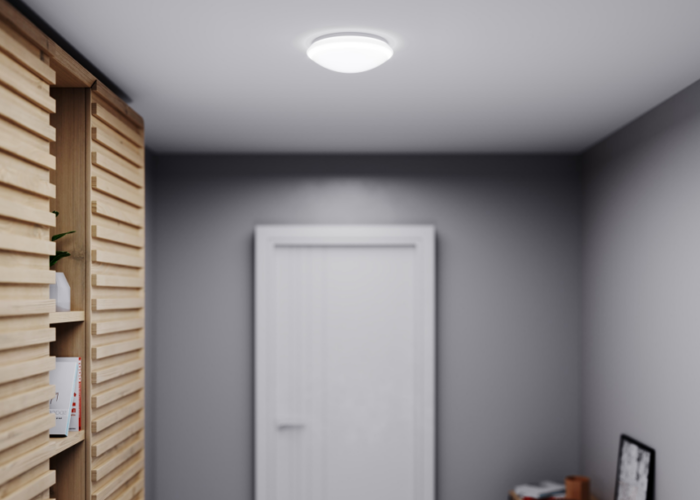 Interiérové LED svítidlo s integrovaným senzorem a možností propojení do sítě LED stropní svítidla LED