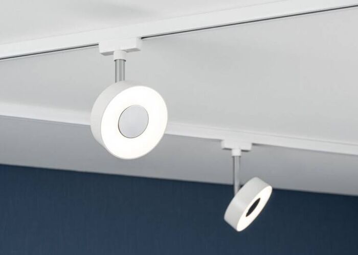 Originální stropní LED svítidlo Spot Circle pro lištový systém Paulmann Urail Lištové systémy Ložnice