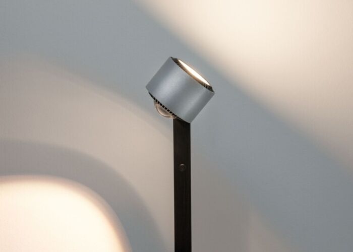 Stmívatelná otočná stojací LED lampa Aldan LED stojací lampy Obývák