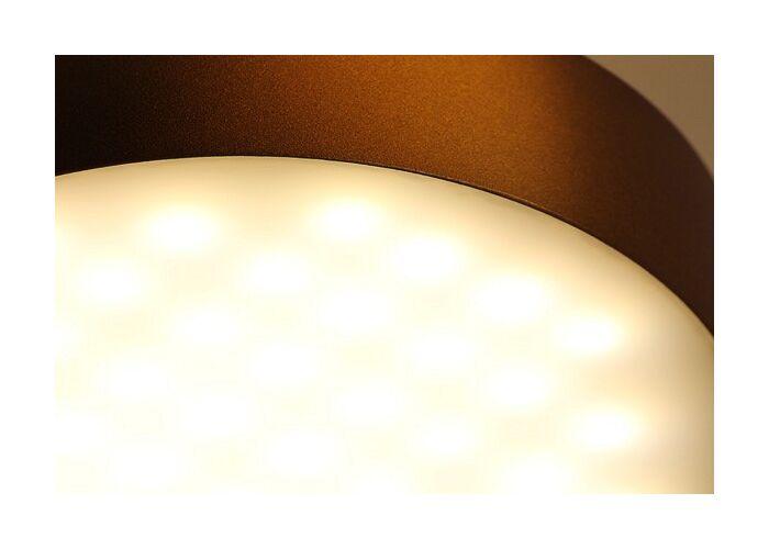 Nízké přisazené stropní svítidlo Mivvy ALMA IP65 Ø 355 × 50 mm 33 a 28 W LED stropní svítidla Kanceláře