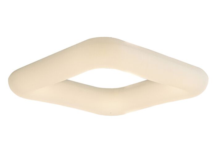 Stropní LED svítidlo Donut čtvercového tvaru Designová stropní svítidla Obývák