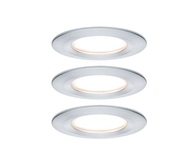 Vestavné LED GU10 kruhové svítidlo s třístupňovým stmíváním a IP44 Paulmann Nova Bodová světla Koupelna