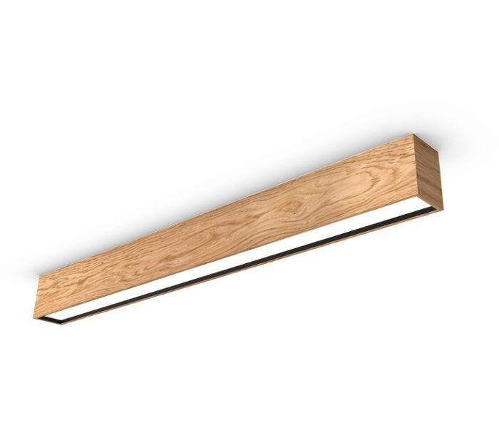 Dřevěné stropní LED světlo LINUS s vysokým výkonem LED stropní svítidla Kuchyně